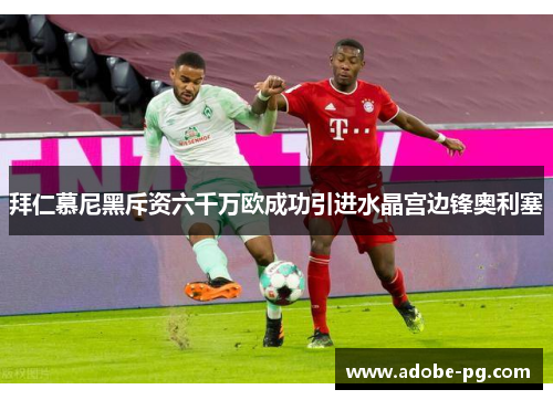 拜仁慕尼黑斥资六千万欧成功引进水晶宫边锋奥利塞